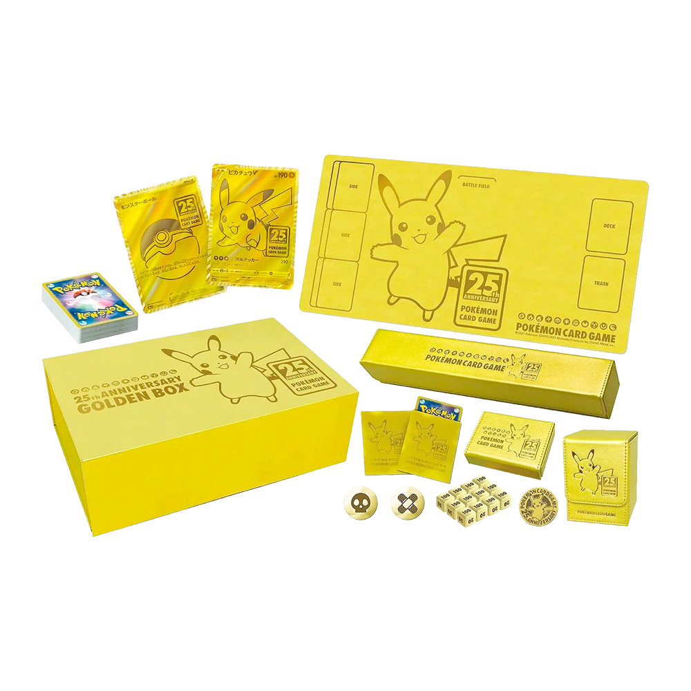 Golden Box Pokémon 25th Anniversary