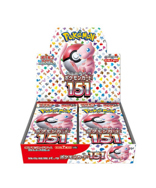 Box Pokémon Card 151