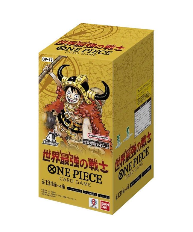 Display One Piece Card Game – The World's Strongest Warriors OP-17
