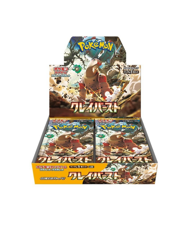 Box Pokémon Scarlet & Violet Clay Burst
