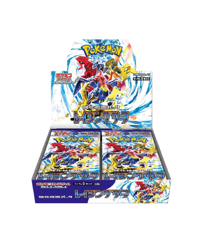 Box Pokémon Scarlet & Violet Raging Surf