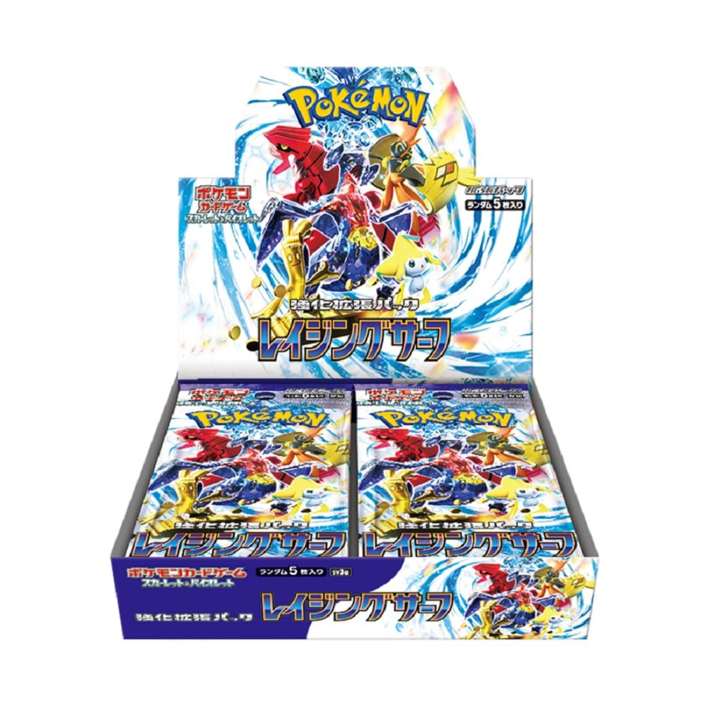 Box Pokémon Scarlet & Violet Raging Surf