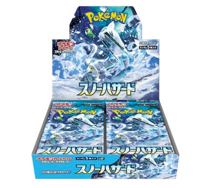 Box Pokémon Scarlet & Violet Snow Hazard