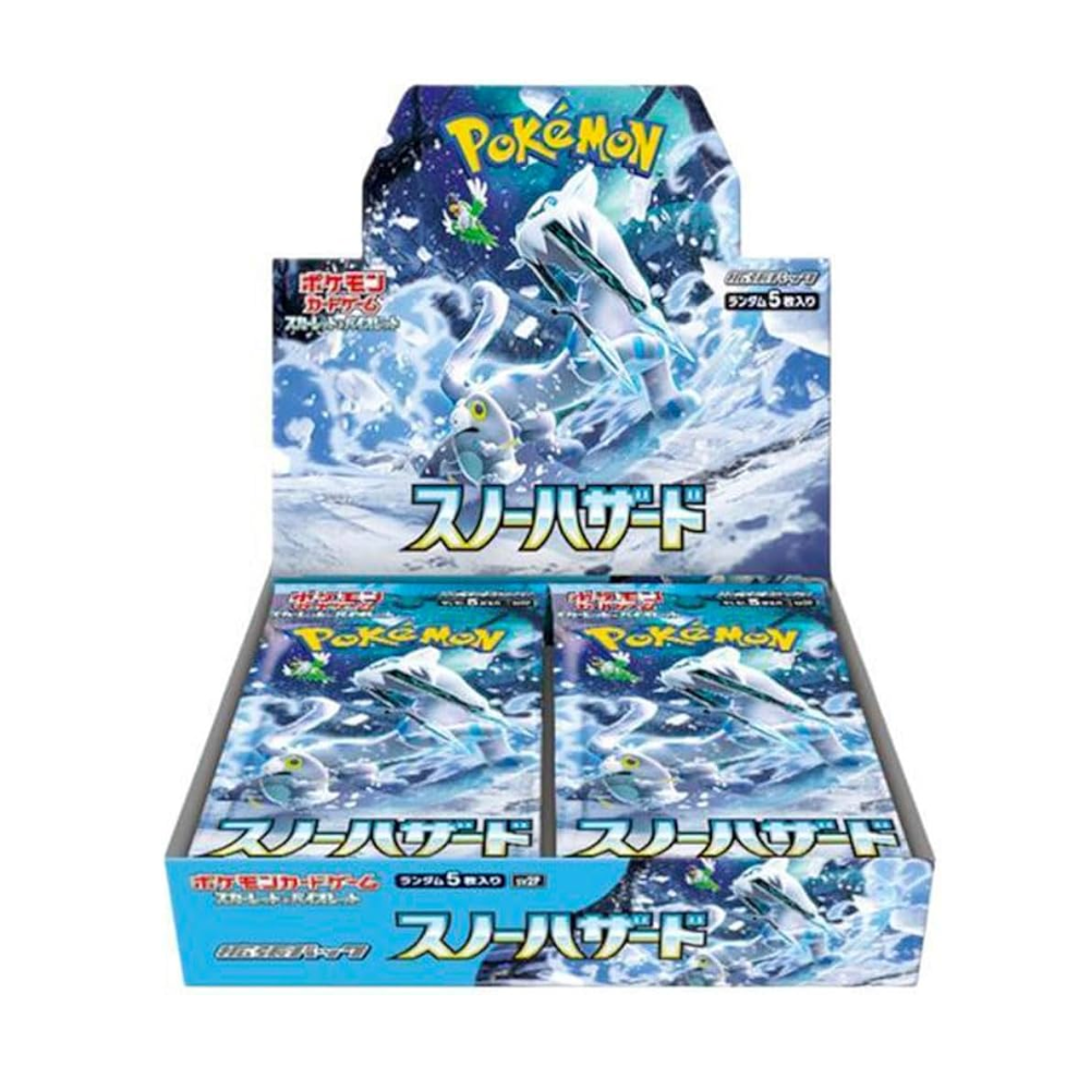 Box Pokémon Scarlet & Violet Snow Hazard