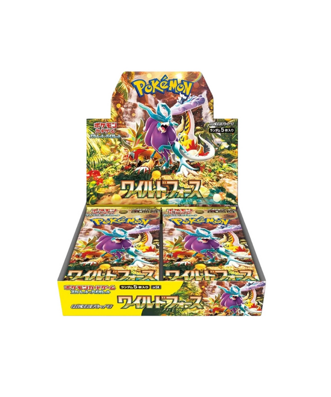 Box Pokémon Scarlet & Violet Wild Force