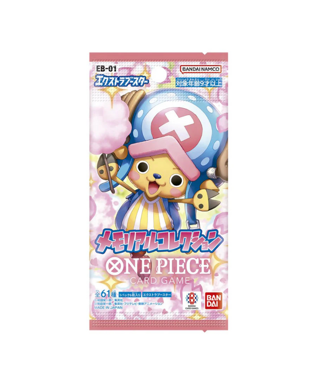 Booster Pack One Piece Extra Booster Memorial Collection EB-01