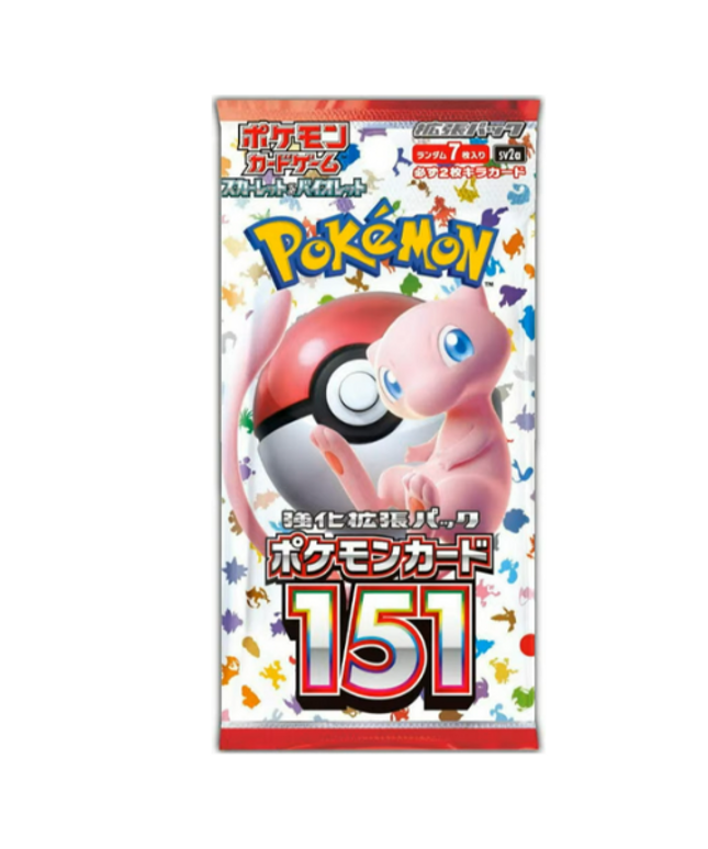 Booster Pack Pokémon - 151 Edition