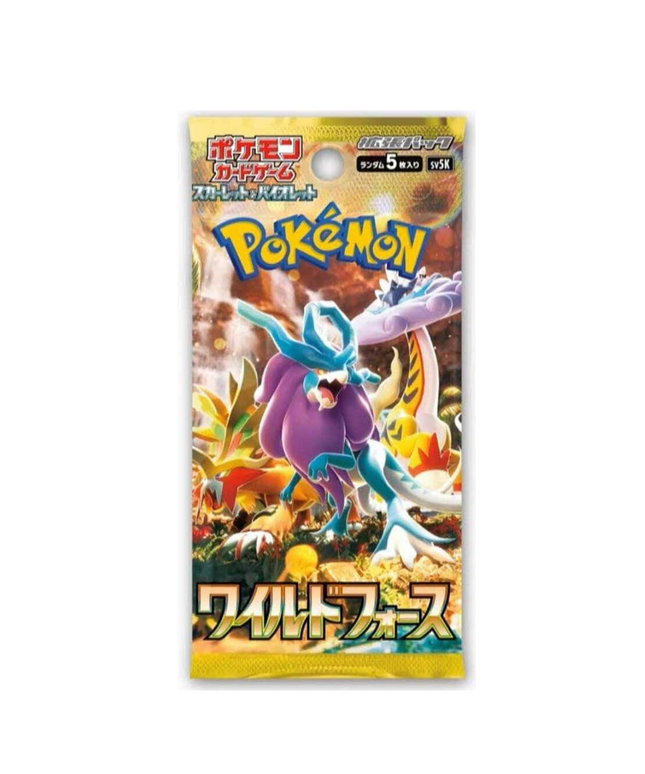 Booster Pack Scarlet & Violet Wild Force