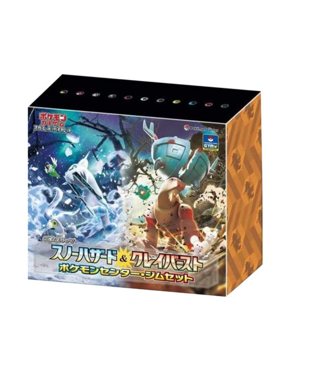 Theme Deck Pokémon Scarlet & Violet Snow Hazard + Clay Burst