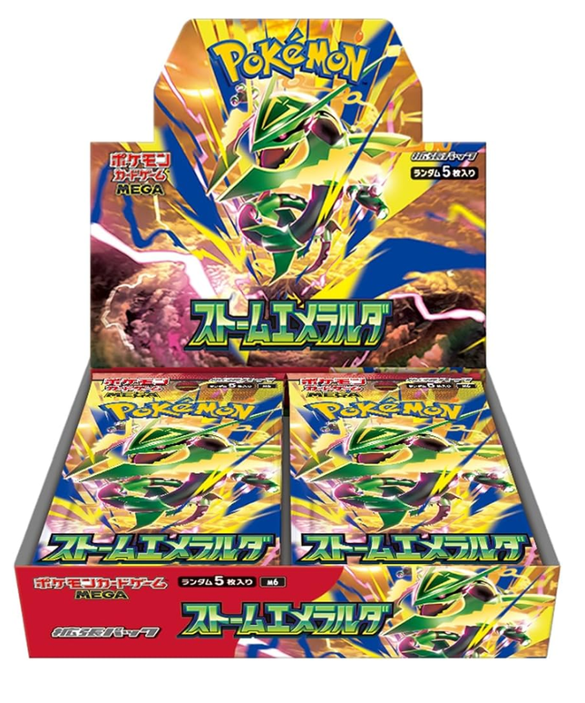 Display Box Pokémon MEGA Storm Emeralda