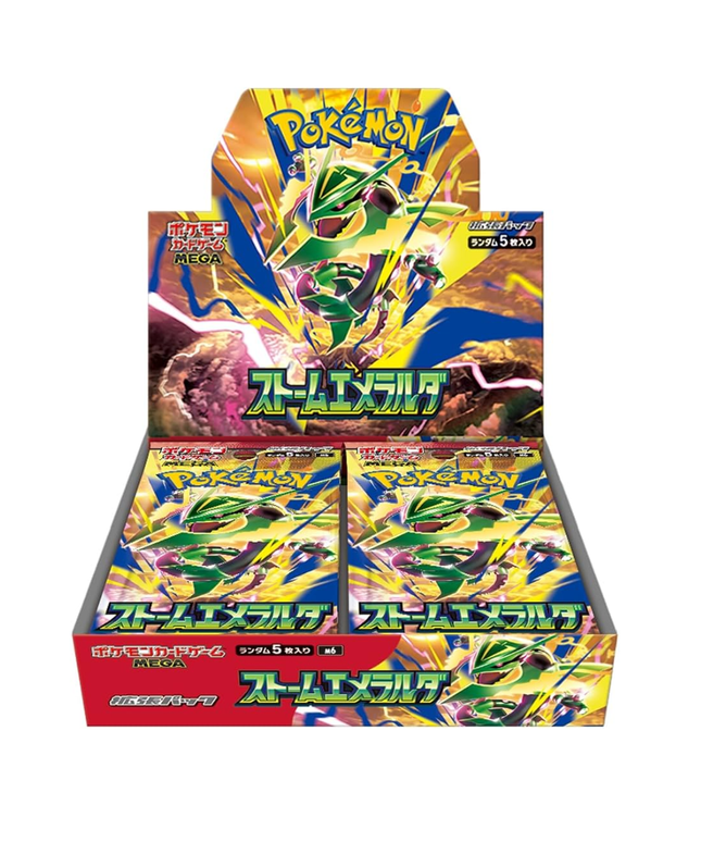 Display Box Pokémon MEGA Storm Emeralda