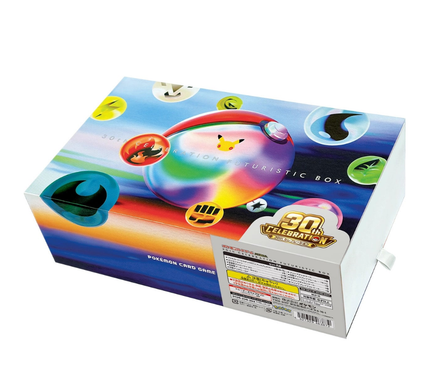 Pokémon Celebration Futuristic Box 30th Anniversary