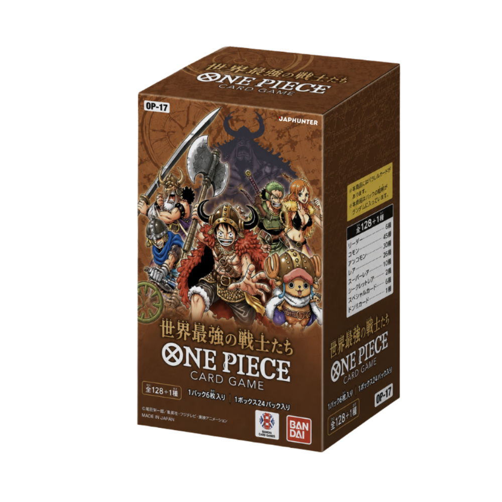 Display One Piece Card Game – The World's Strongest Warriors OP-17